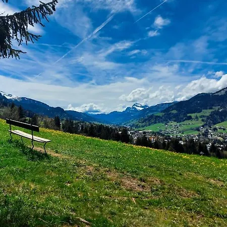 A Avec Jardin Apartment Megeve